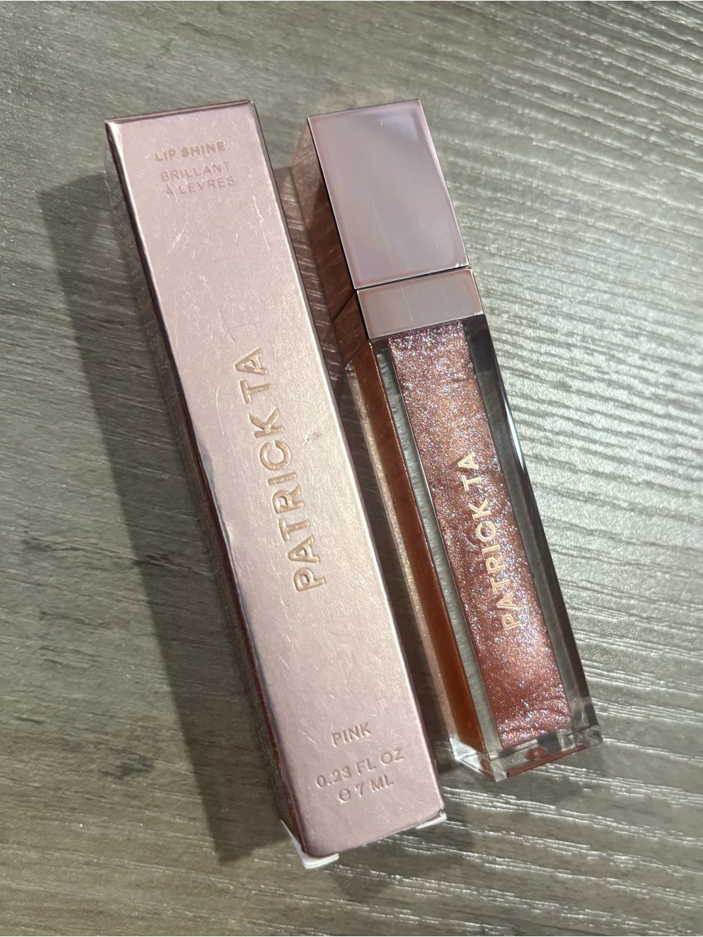 Patrick Ta Lip Shine She’s An Influencer (Pink Pearl)